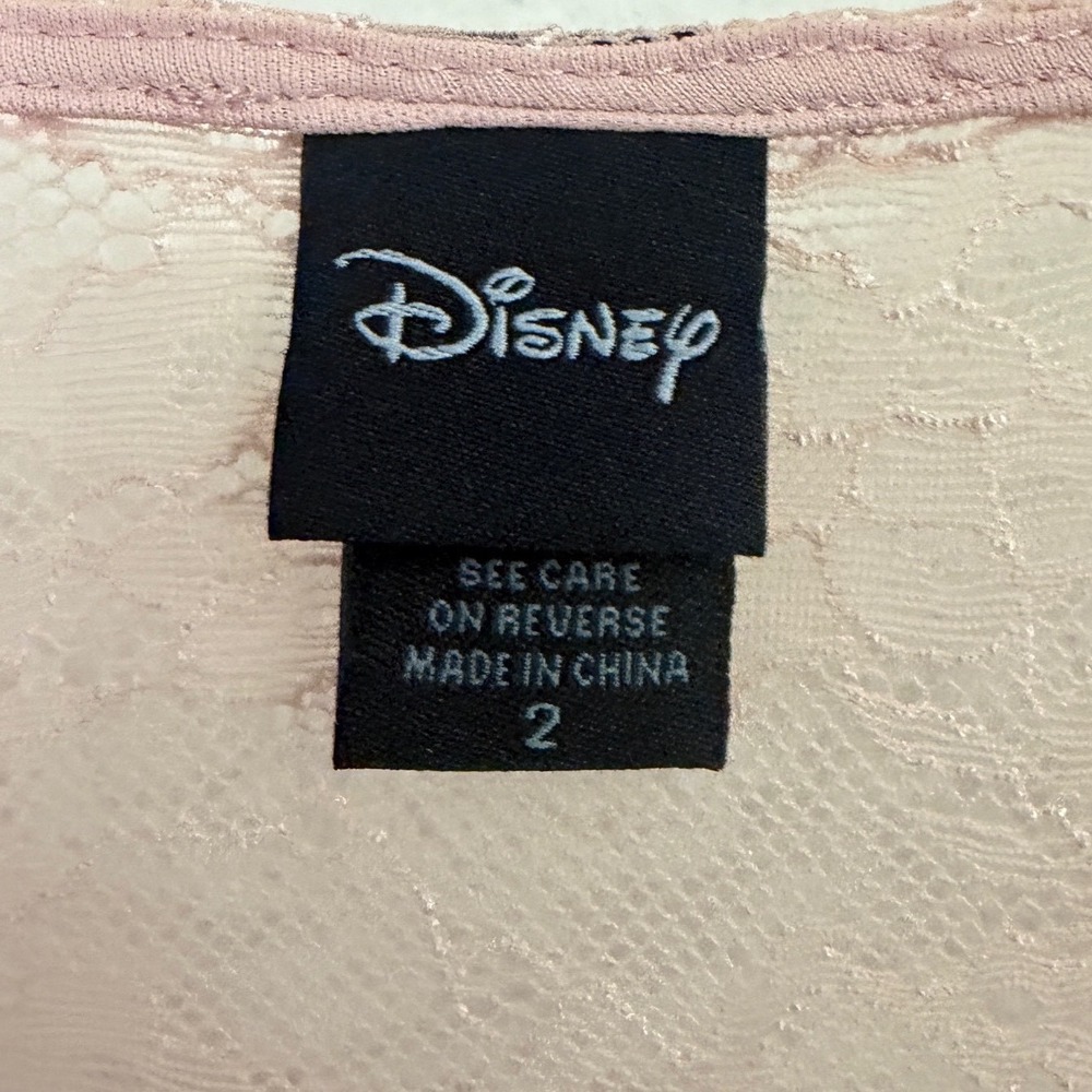 Torrid Disney Mickey Minnie Mouse Lace Yoke Flutter Sleeve Midi Dress Plus 2 2X - Picture 4 of 9